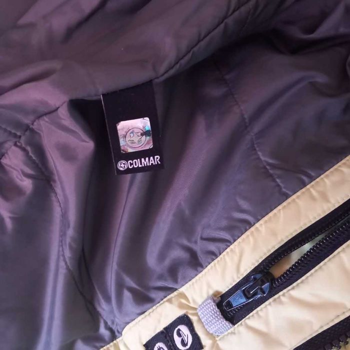 Kurtka narciarska puchowa Colmar z odpinanym kapturem