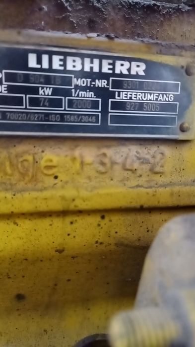 Silnik Liebherr D 904 TB 74 KW