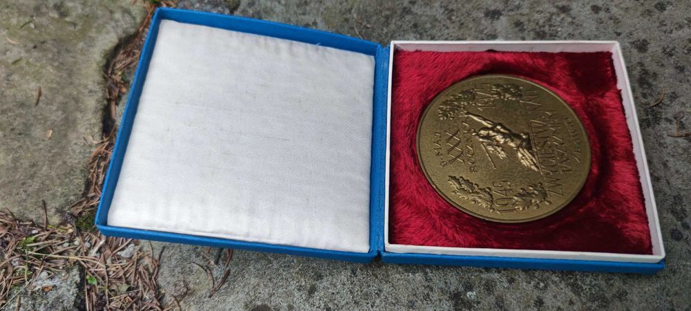 Medal mosiężny ZBOWID z etui - Rzadkość