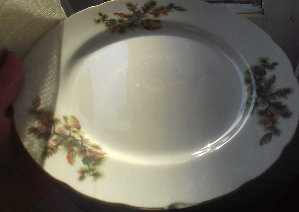 Посуд: розетки,тарілка для риби, тарілки, заварний чайник