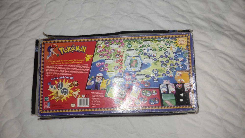 Pokemon Master Trainer 2000 – Vintage gra planszowa Hasbro