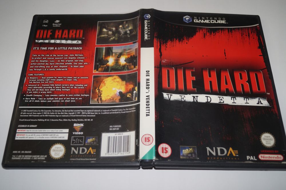Gra Die Hard Vendetta Nintendo Gamecube