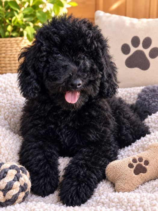Poodle anão macho