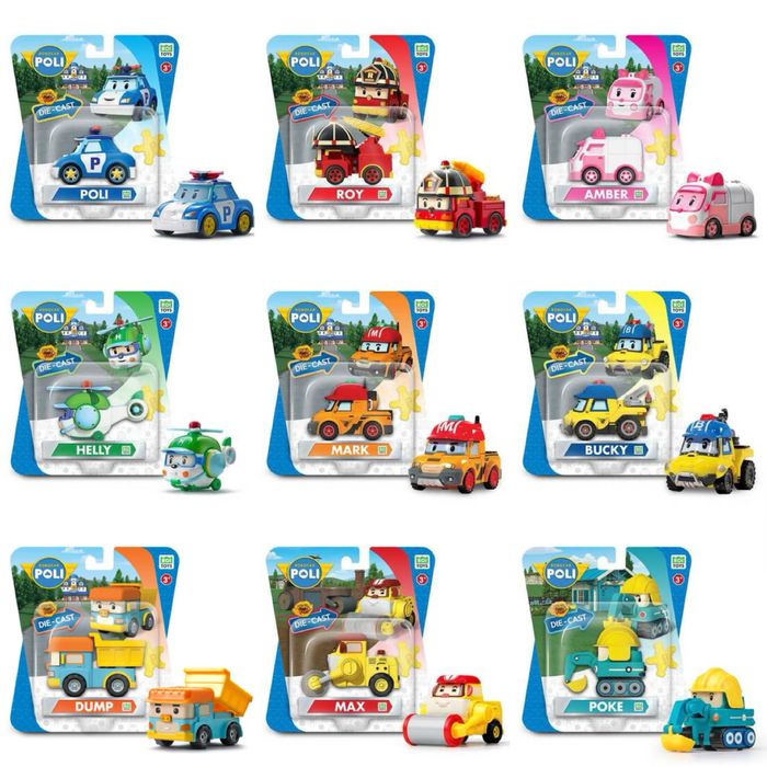 Полі робокар Поли Металева машинка робокар ПОЛІ DIE CAST Poli robocar