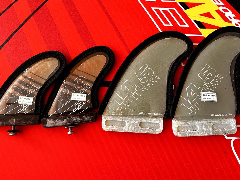Deska windsurfingowa Wave JP Australia Quad Thruster 95L 2016
