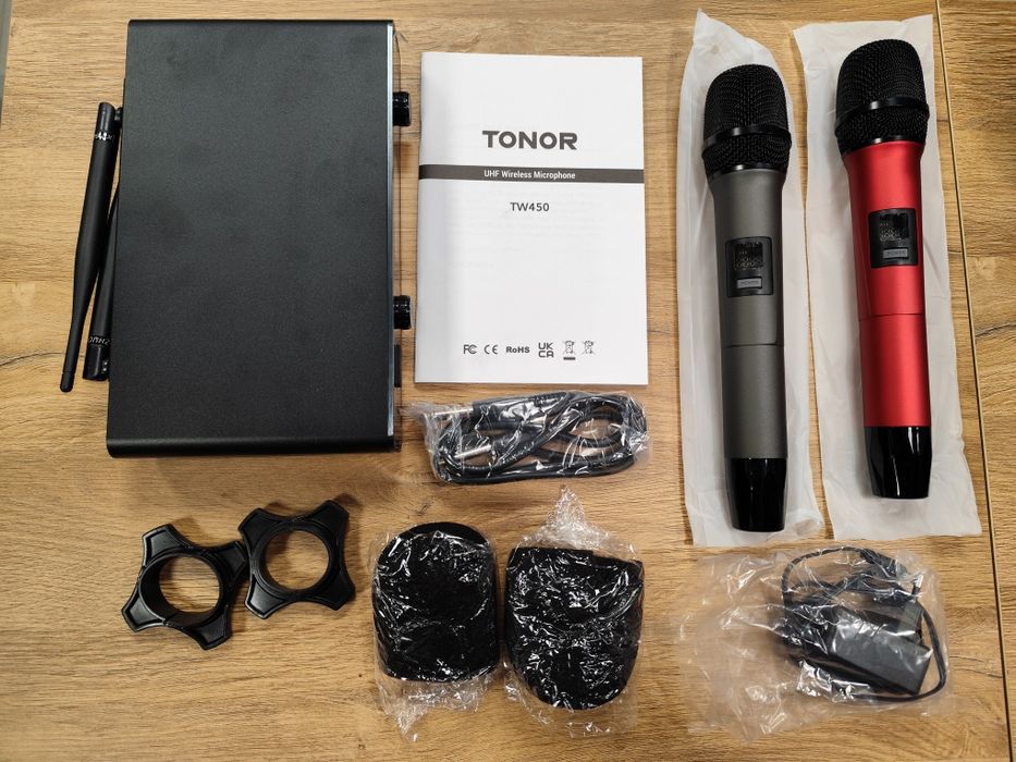 Mikrofon Bezprzewodowy Tonor TW450 (dwa kolory)