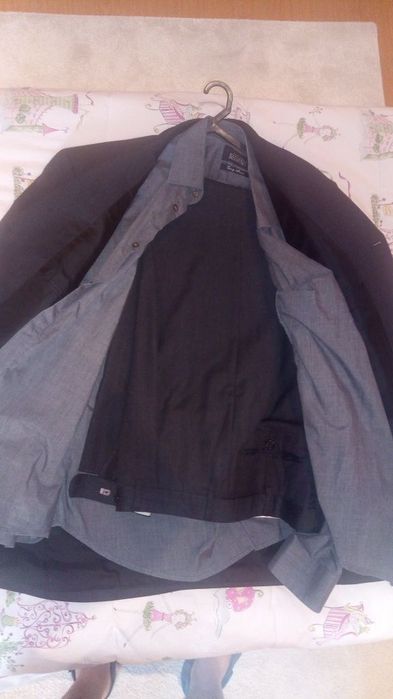 Fato cinzento n.o 52 completo