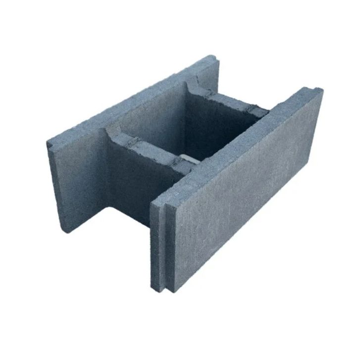 Блок незмінної опалубки, проливний, опалобочний, сквозний. Доставка !