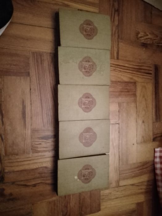 Os Miseráveis-5 Volumes - V.Hugo-Lello Irmão 20E - Lamina-2E Desde 2E