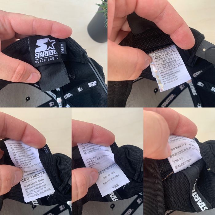 Кепка бейсболка снепбек Carhartt WIP logo Starter