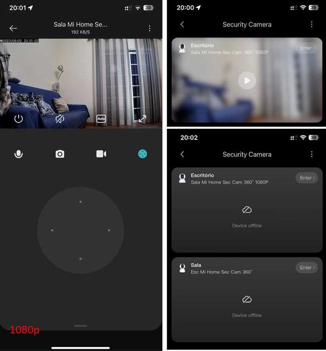 Xiaomi Mi Home Security Cameras 360º