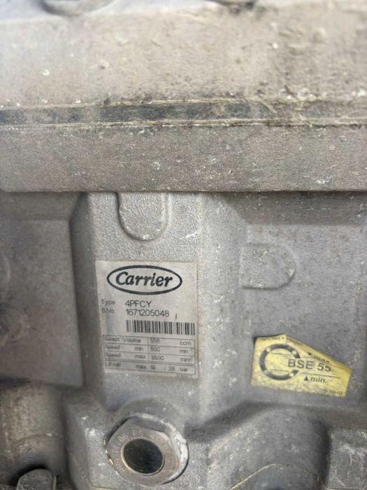 Compressor de Ar Carrier 4PFCY Usado a Funcionar