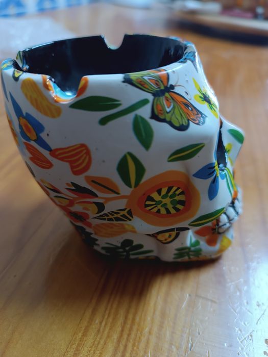 Cinzeiro/Taça frutos secos Gótico