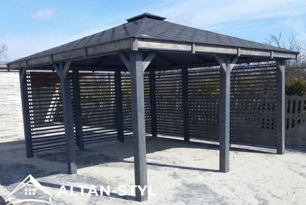 Altany, altanki, wiaty, altana ogrodowa EWELINA 3x3m PRODUCENT