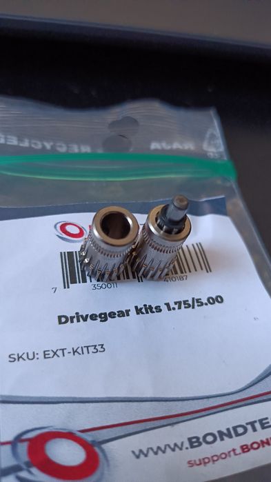BondTech Drivegear Kit dla 1,75 mm, Wał 5 mm
