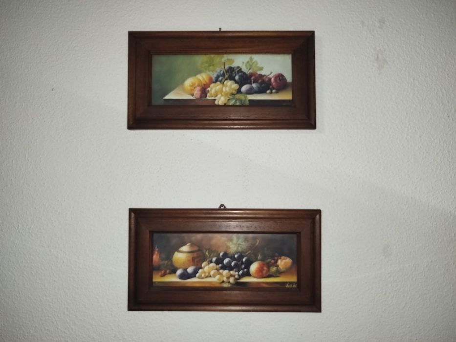 Os Quadros de Frutas / Natureza-Morta (O Par)
