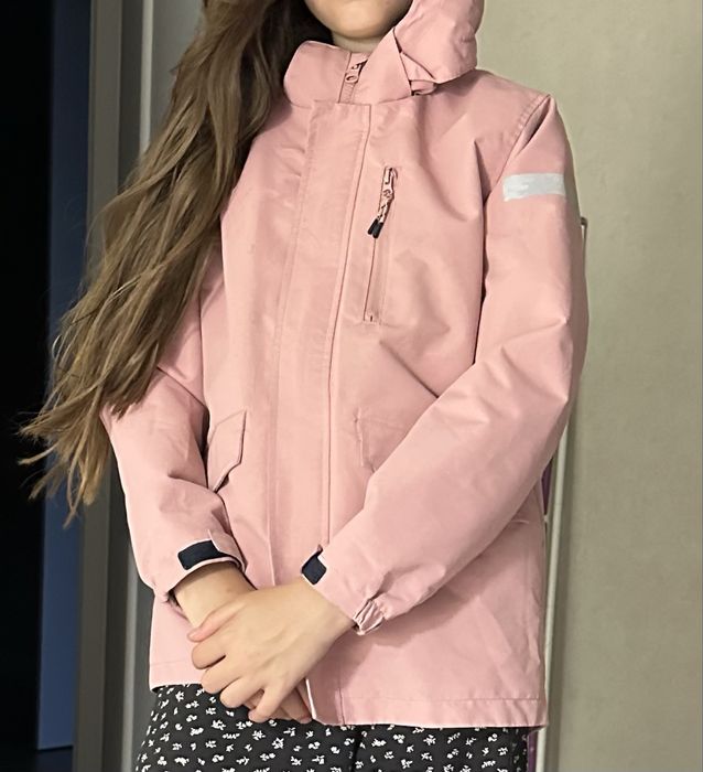 Куртка на флисе не промокает   h&m 128-134см