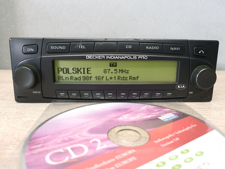 Radio samochodowe KIA Becker INDIANAPILIS PRO BE7959 CD MP3 Mercedes