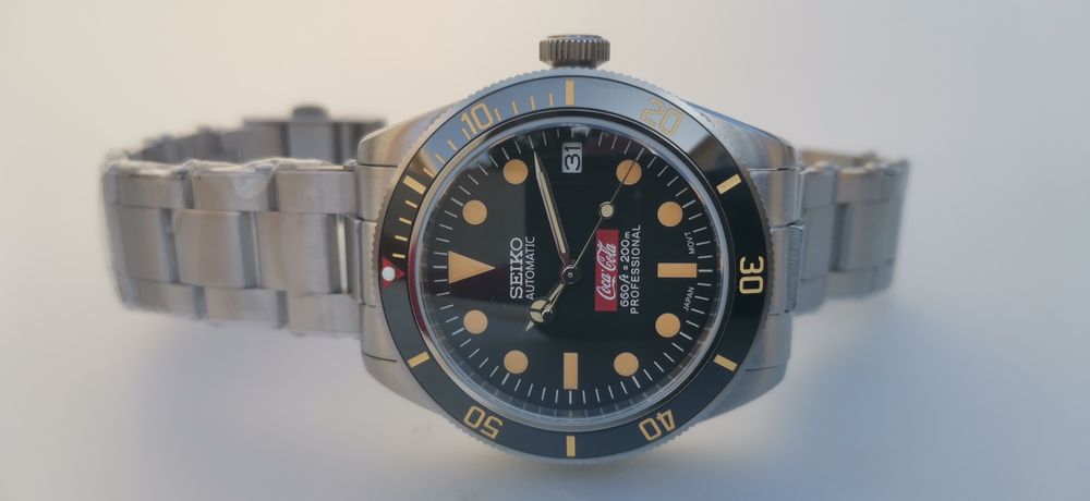 SEIKO MOD Coca-Cola vintage clássico retro