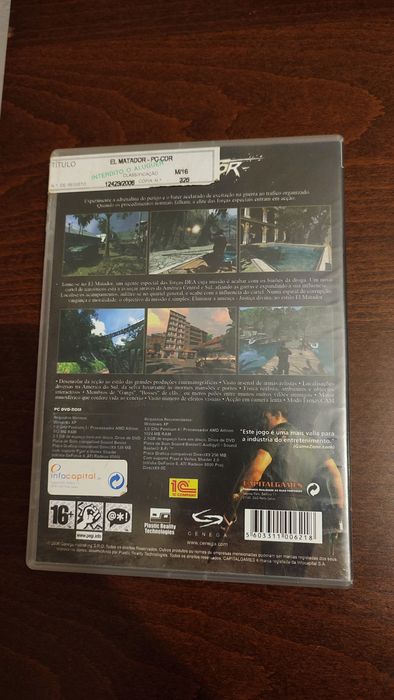 Conjunto de Videojogos PC-DVD