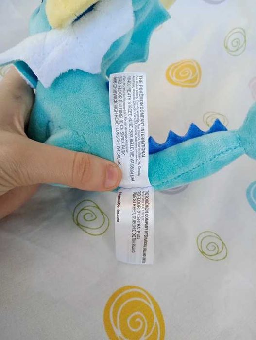 Pokémon fit peluche vaporeon sitting cuties