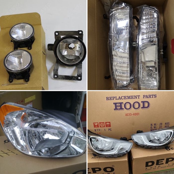 Фара, катафот, туманка ПТФ Hyundai Accent Getz Tucson Elantra Sonata