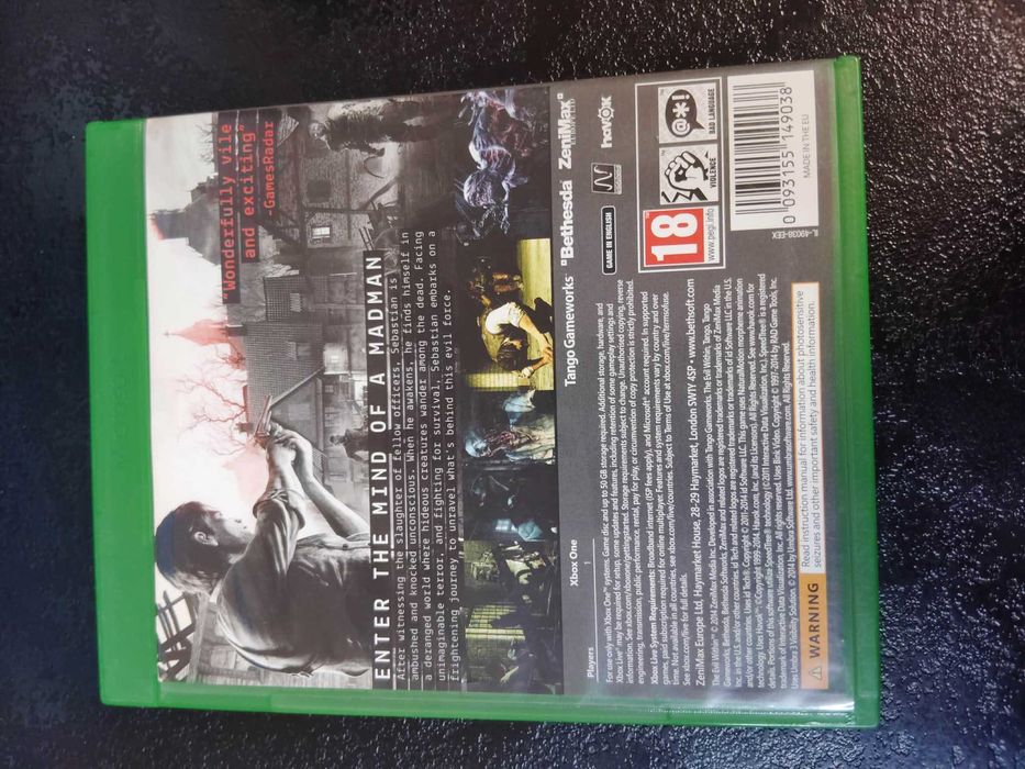 The Evil Within Xbox ONE Angielska wersja gry - brak PL