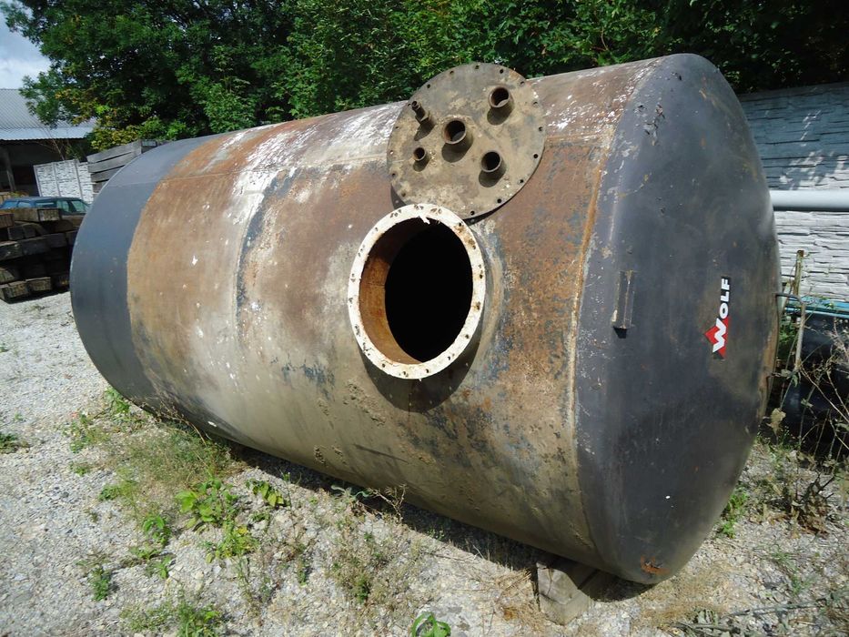 Zbiornik stalowy 5000L poziomy