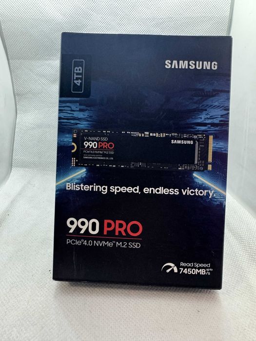 Samsung 990 PRO 4 TB (MZ-V9P4T0BW) Новий!