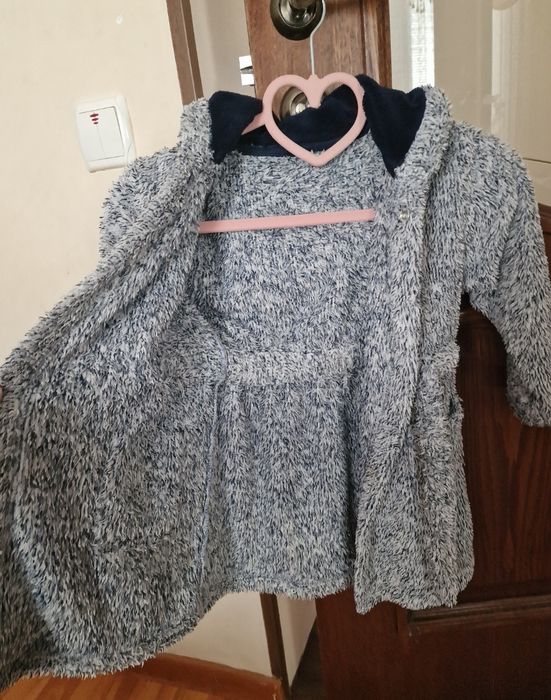 Теплющий махровий халат для дівчинки або хлопчика 2 - 4 рочки