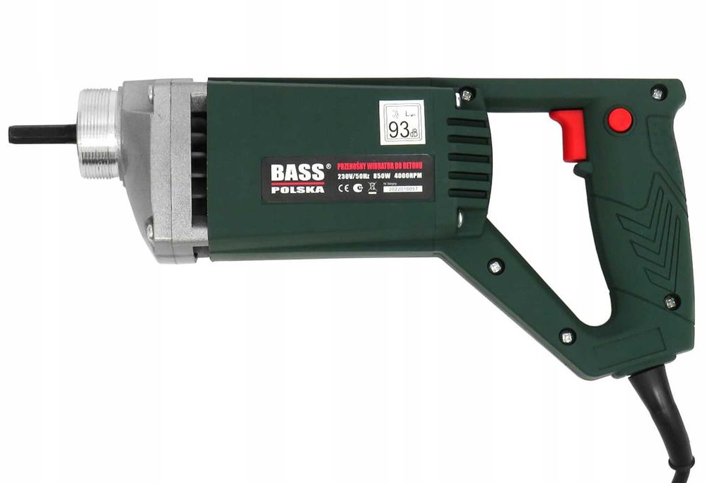 Wibrator do betonu 800W 4000 obr/min buława 2m
