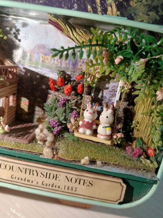 Конструктор 3D DIY Міні Румбокс у металевій скриньці COUNTRYSIDE NOTES
