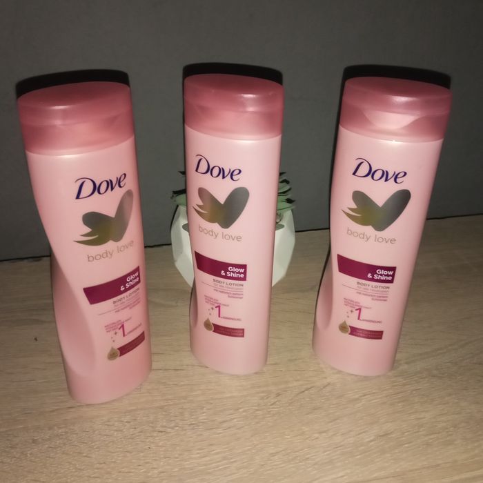 Trzy duże balsamy dove