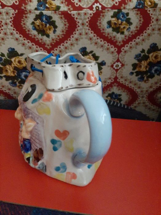 Bule de Chá Vibrage em Cerâmica Casa de Campo/Dois Coelhos