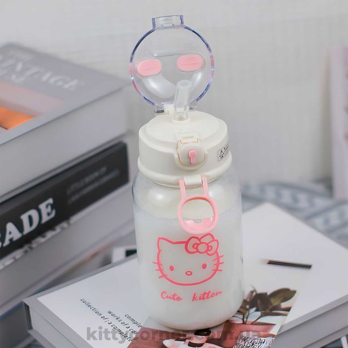 Дитяча пляшка для води Hello Kitty хелоу кіті Пляшка для молока
