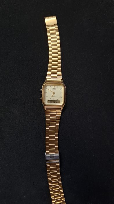 Zegarek Casio AQ-230GA Złoty