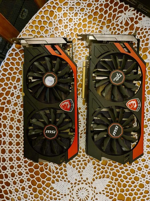 2x MSI GTX 770 2gb gaming OC