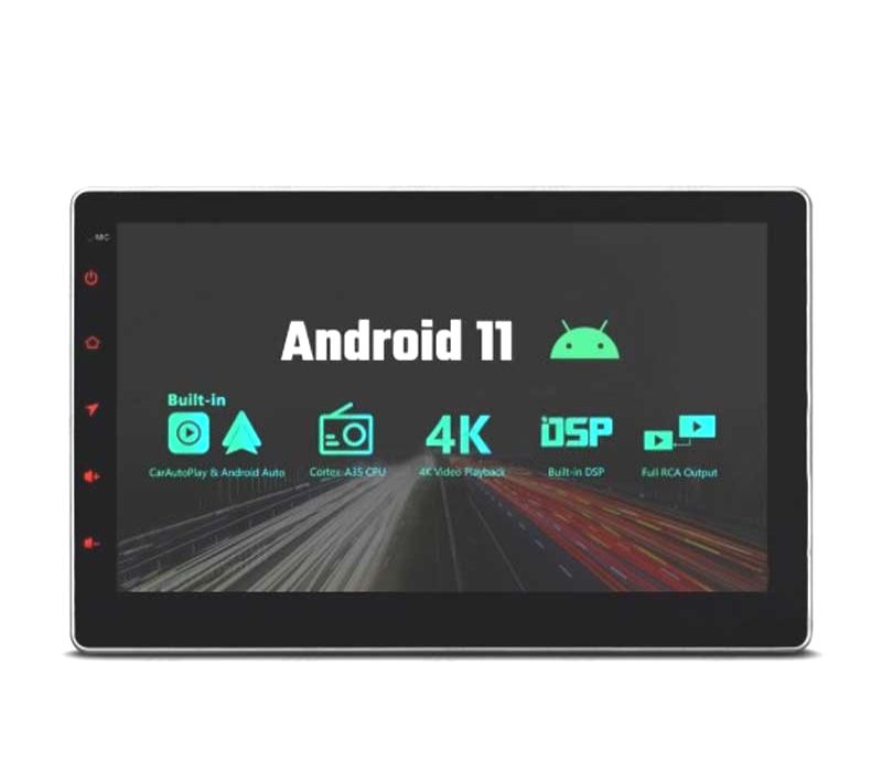 AUTO RADIO GPS UNIVERSAL ANDROID 11 DE 10.1"