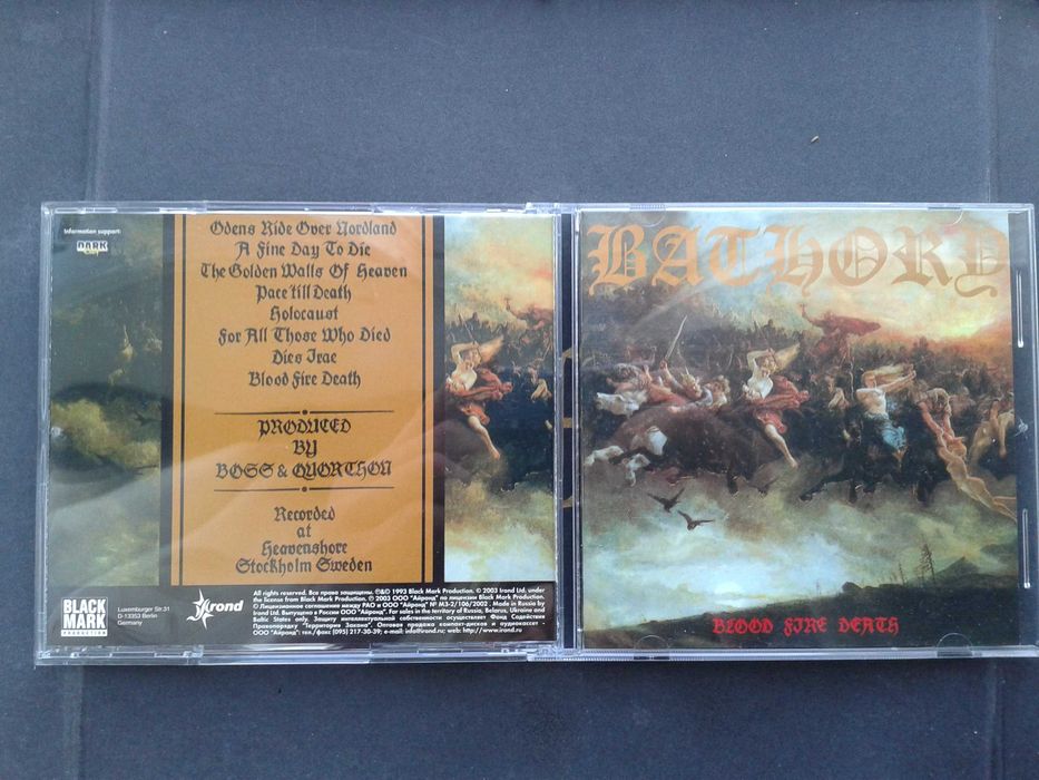 Bathory - Blood Fire Death