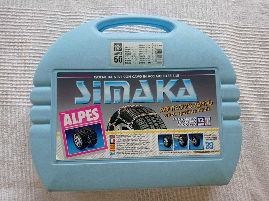 Łańcuchy śniegowe Simaka 60 Alpes