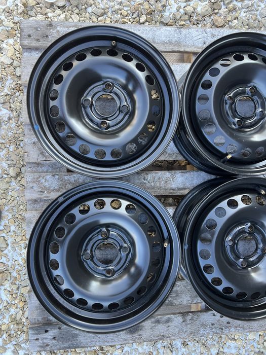 4xfelga stalowa 14” OPEL Karl (4x100 ET/IS38) z TPMS