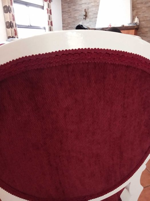 Cadeiras vintage sala conjunto de 4