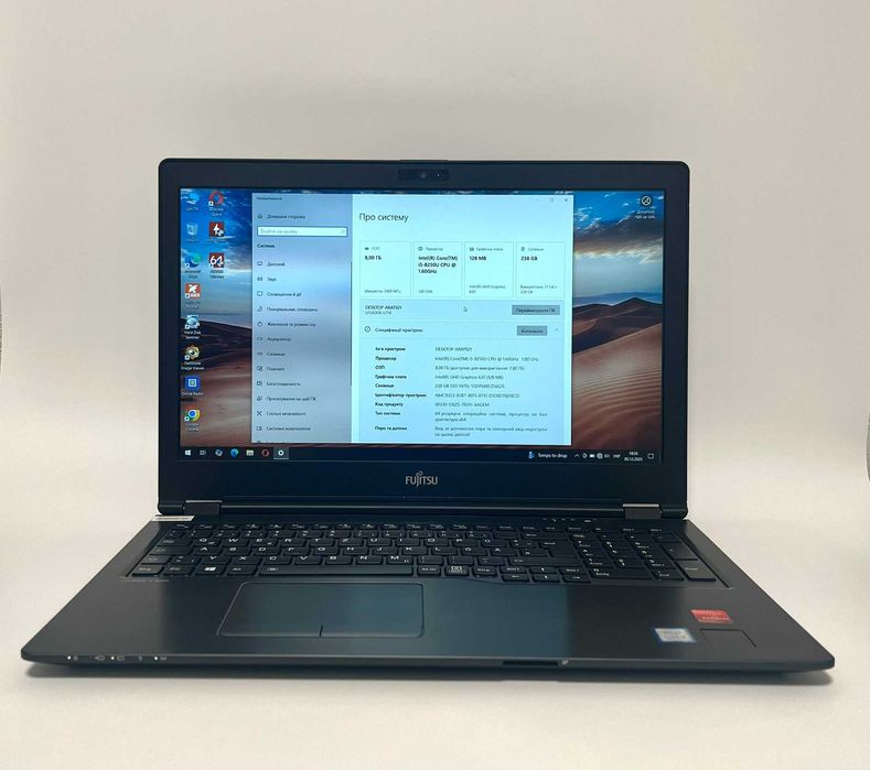 Б/У Ноутбук Fujitsu Lifebook U758 15.6/i5-8250U/8GB/SSD 256GB/Гарантія