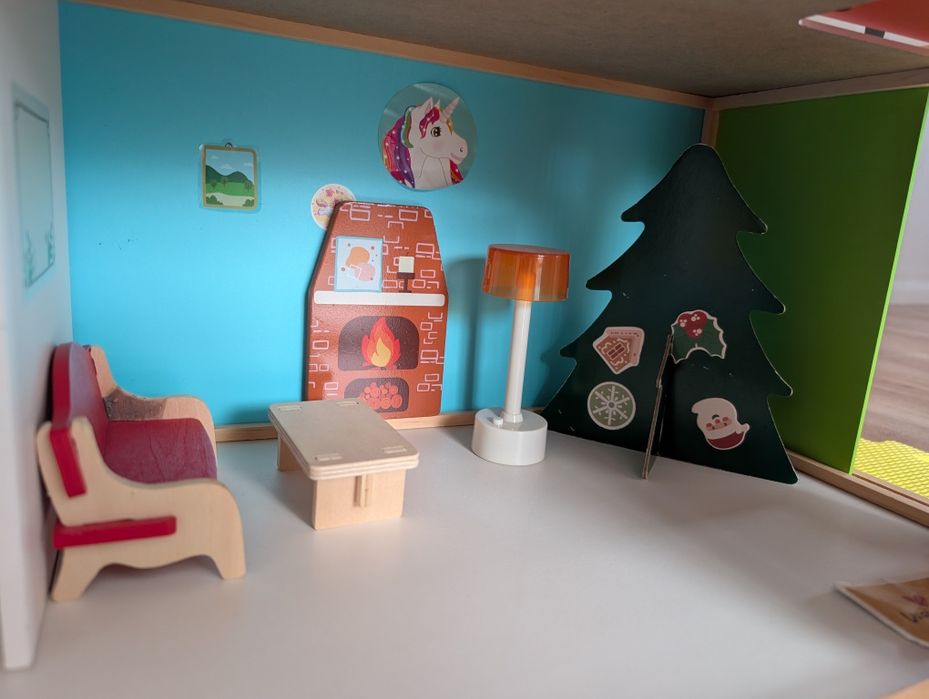 Casinha de brincar em madeira