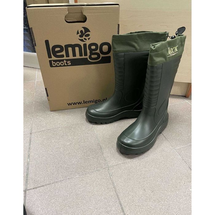 Чоботи Lemigo Arctic Termo EVA Зимові взуття для риболовлі Сапоги мужские зимние для охоты рыбалки резиновые теплые из пены Польша