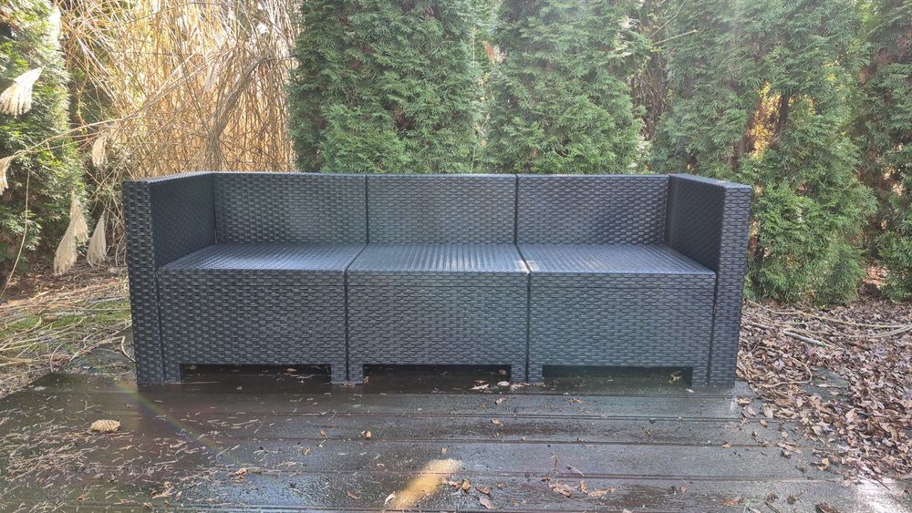 Sofa technorattanowa