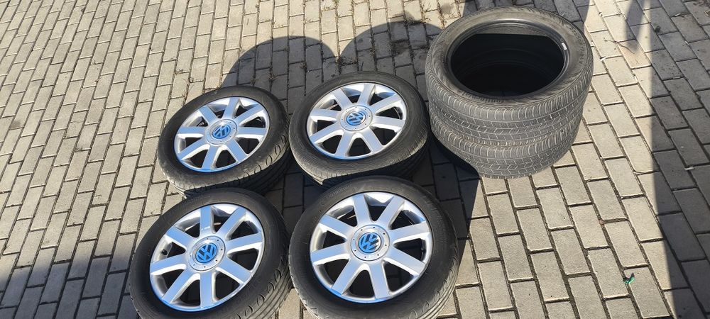 Диски 5 112 17 з резиною 225 50 17