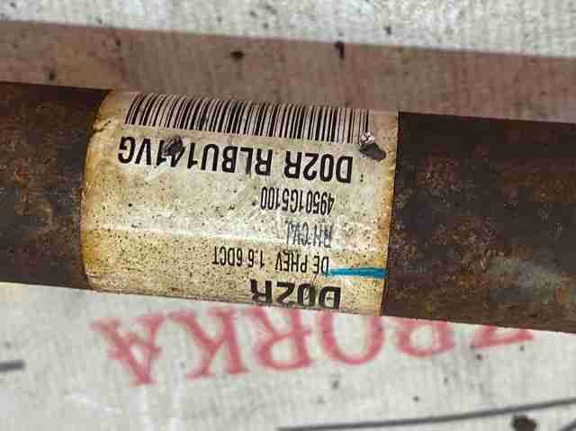 Полуось передняя правая (приводной вал, ШРУС) kia niro 1.6 hybrid 18г