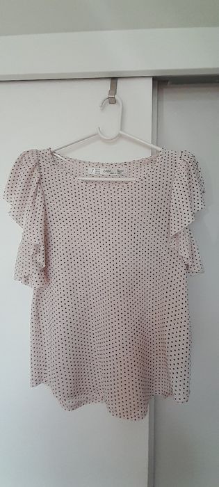 Bluzka Zara Basic roz M