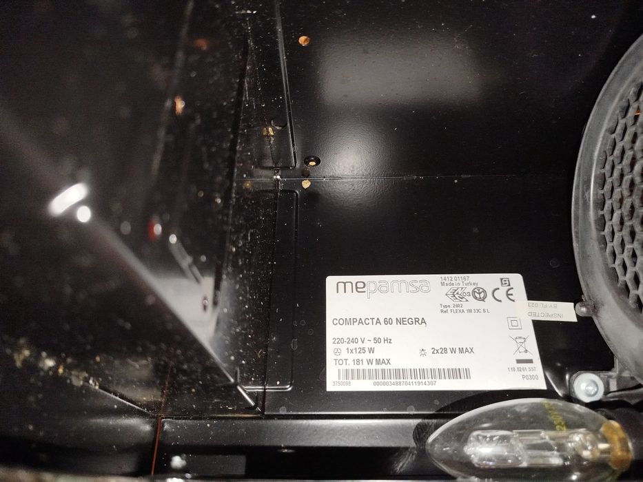 Exaustor mepamsa 60 preto